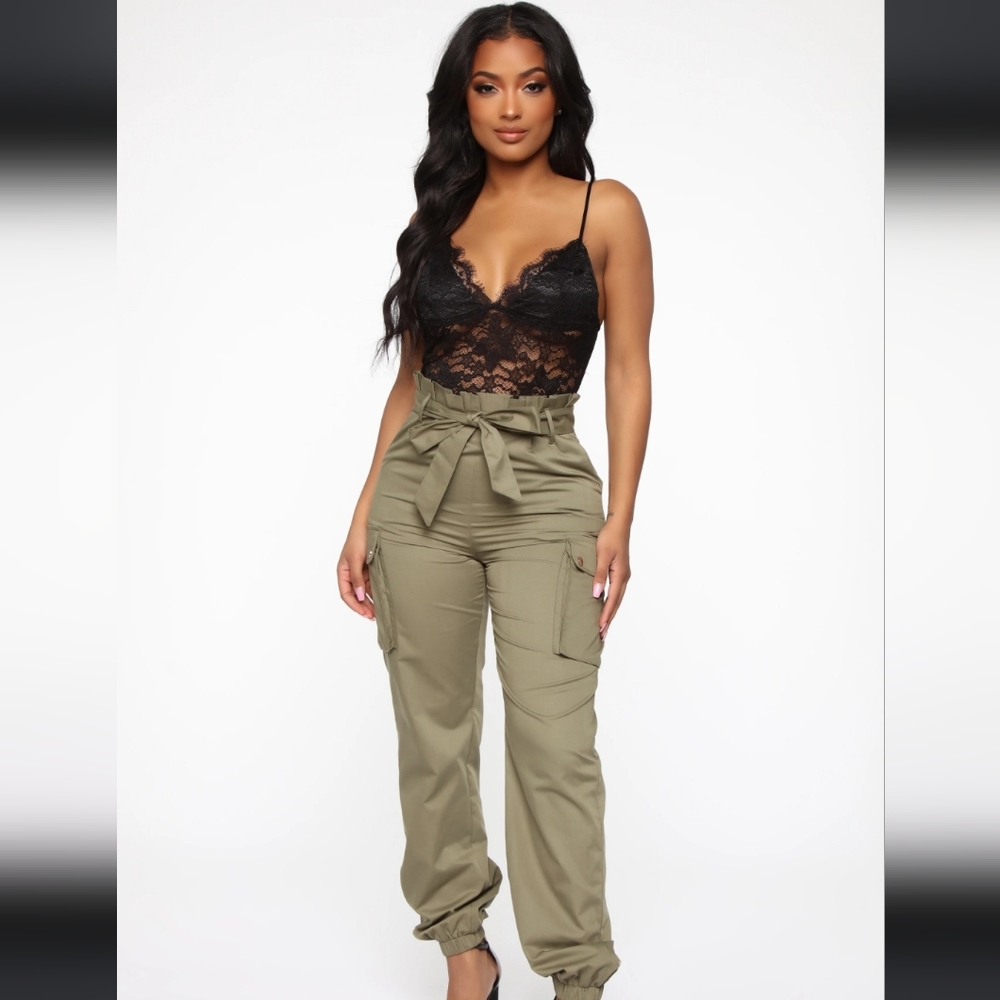 Fashion nova cargo jumpsuit